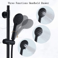 Aquacubic Wall Mount Exposed Shower System Sets with Thermostatic 8 Inch Round Shower head